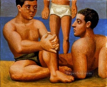 Dos bañistas 1 1921 Pablo Picasso Pinturas al óleo